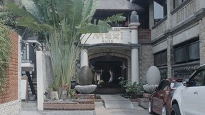 Entrada de la propiedad
