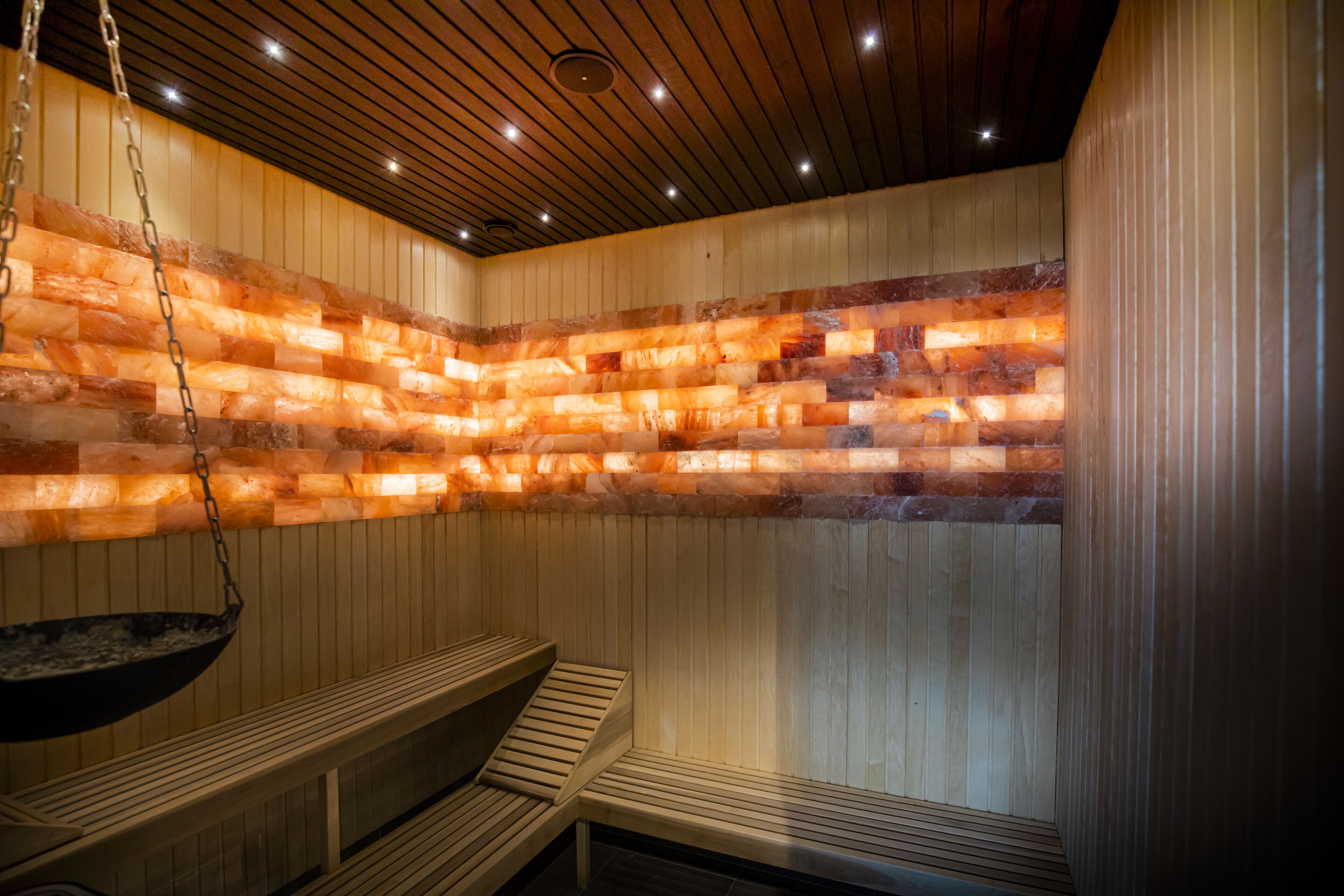 couples treatment room(s), sauna, steam room, body treatments