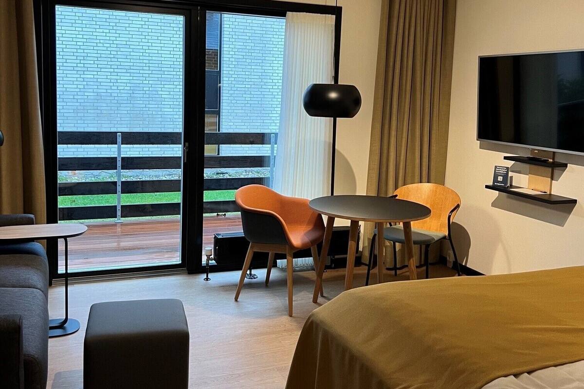 Standard Double Pet Friendly | 防敏寢具、手提電腦工作空間、免費 Wi-Fi、床單