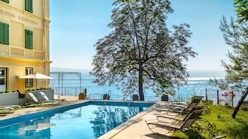 Seasonal outdoor pool