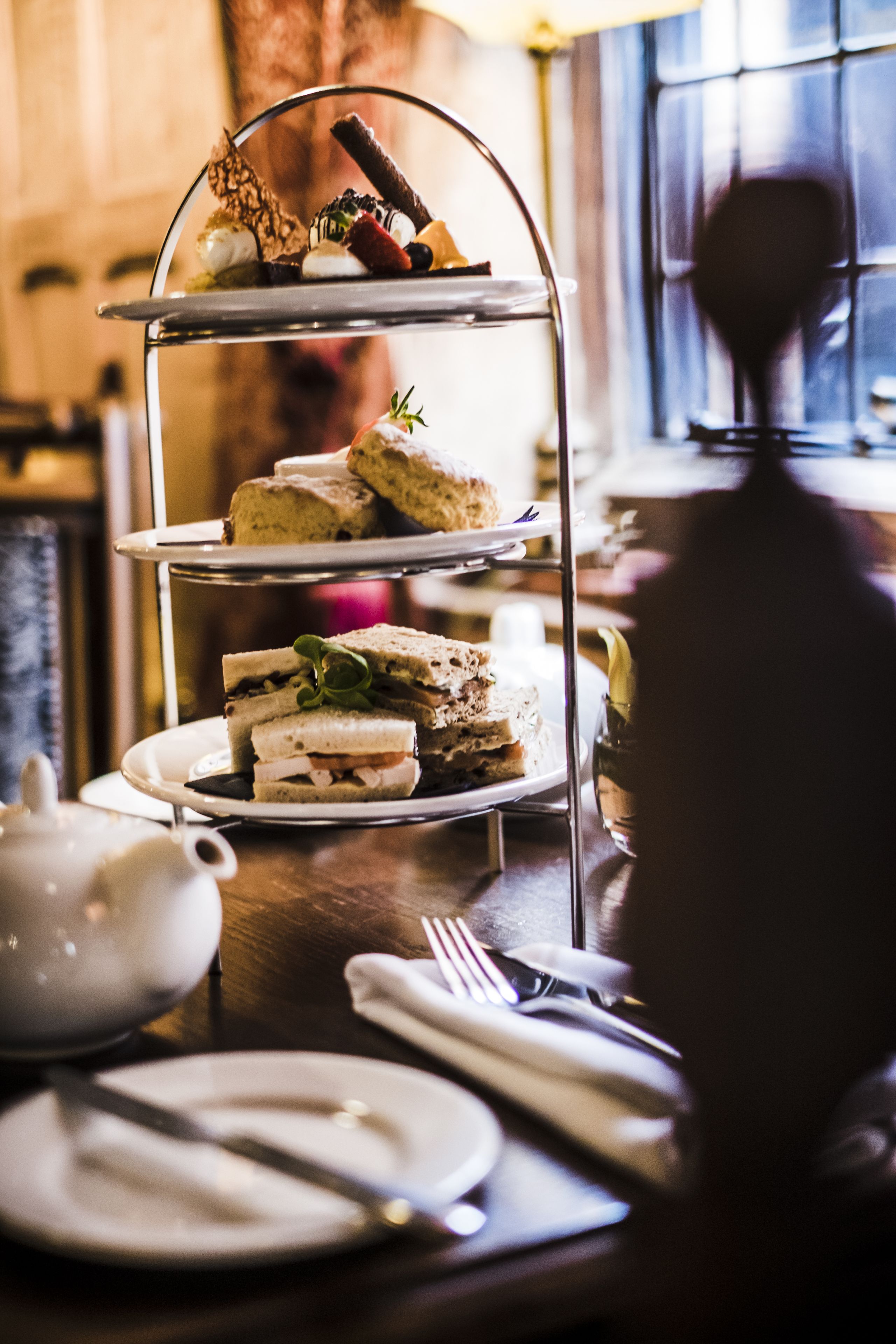 dinner served, al fresco dining