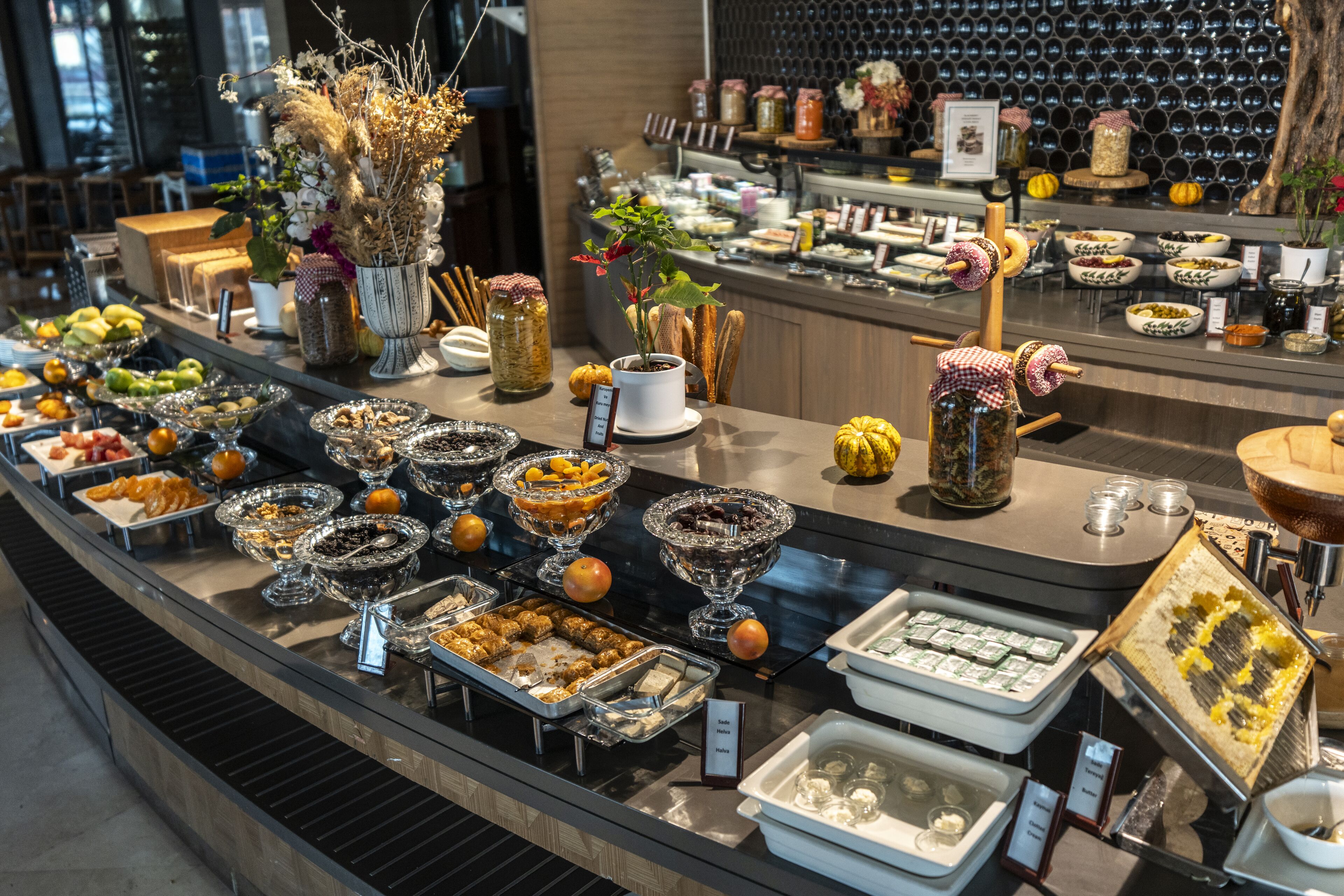 Frühstück, Mittagessen und Abendessen