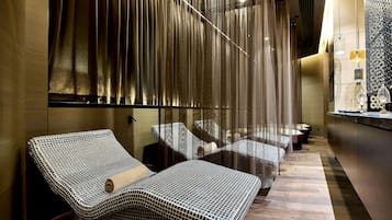 Espace de soins pour les couples, sauna, hammam, hammam, soins corporels