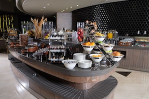 Daily buffet breakfast (EUR 30 per person)