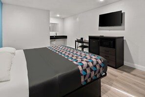 Chambre, 1 très grand lit, accessible aux personnes à mobilité réduite, non-fumeur | Accès au Wi-Fi (inclus)