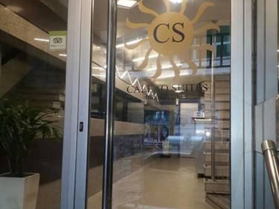 Entrada de la propiedad