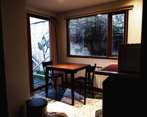 Double Standard with Kitchenette | 1 bedroom, Egyptian cotton sheets, premium bedding, down comforters