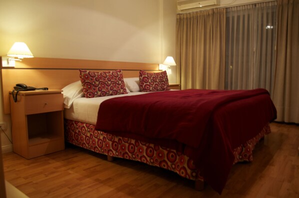 Premium bedding, pillow-top beds, in-room safe, individually decorated
