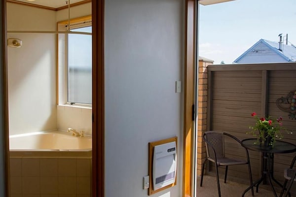 Spa Bath Studio | Balcony view