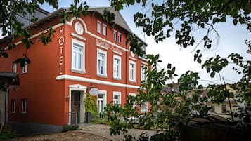 Fassade der Unterkunft