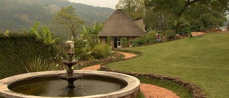 Overnatningsstedets indgangsparti