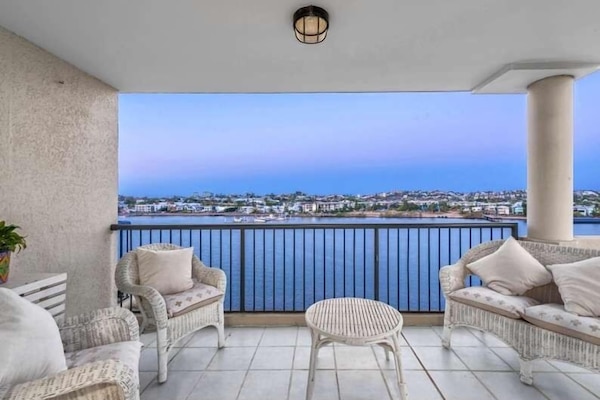 Apartment Suite, 2 Bedrooms (River View) | Terrace/patio