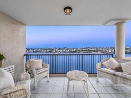 Apartment Suite, 2 Bedrooms (River View) | Terrace/patio
