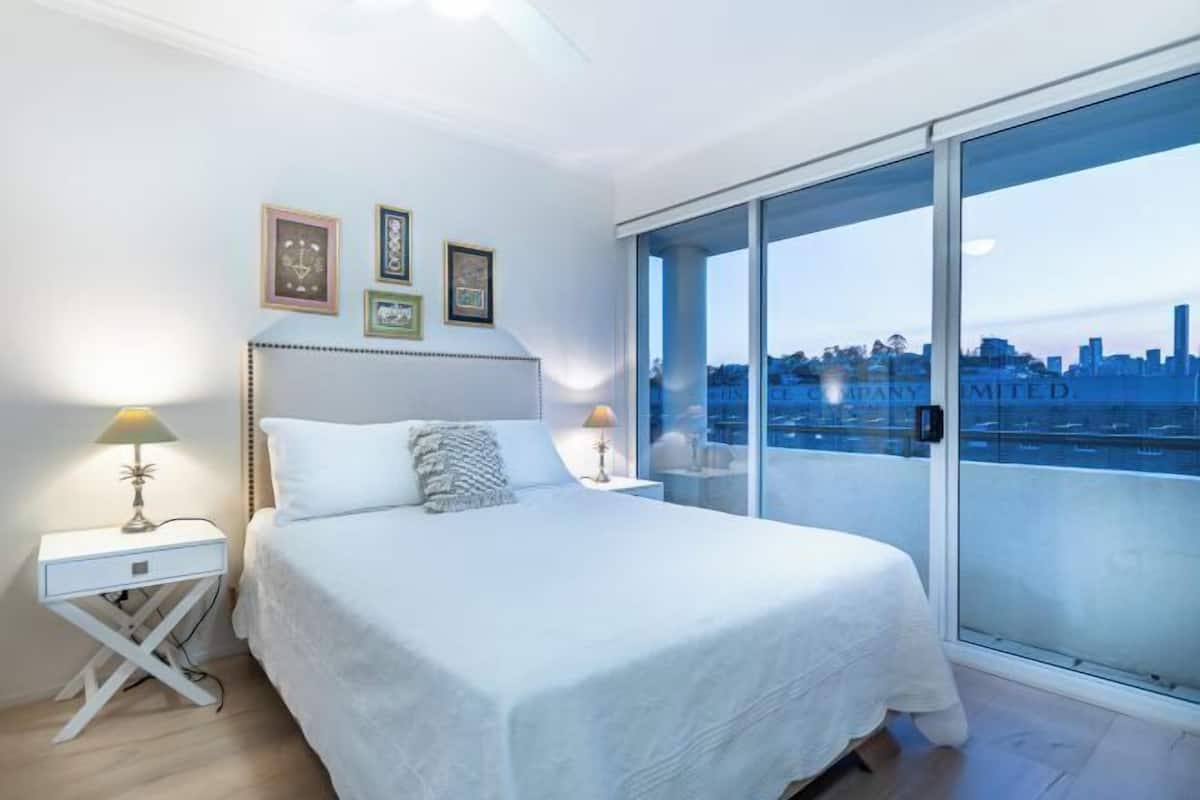 Individually decorated, individually furnished, iron/ironing board