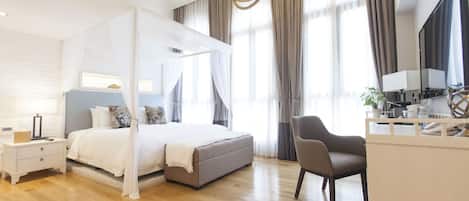 Suite (Explorer) | 1 chambre, couette en duvet d'oie, articles gratuits dans le mini-bar