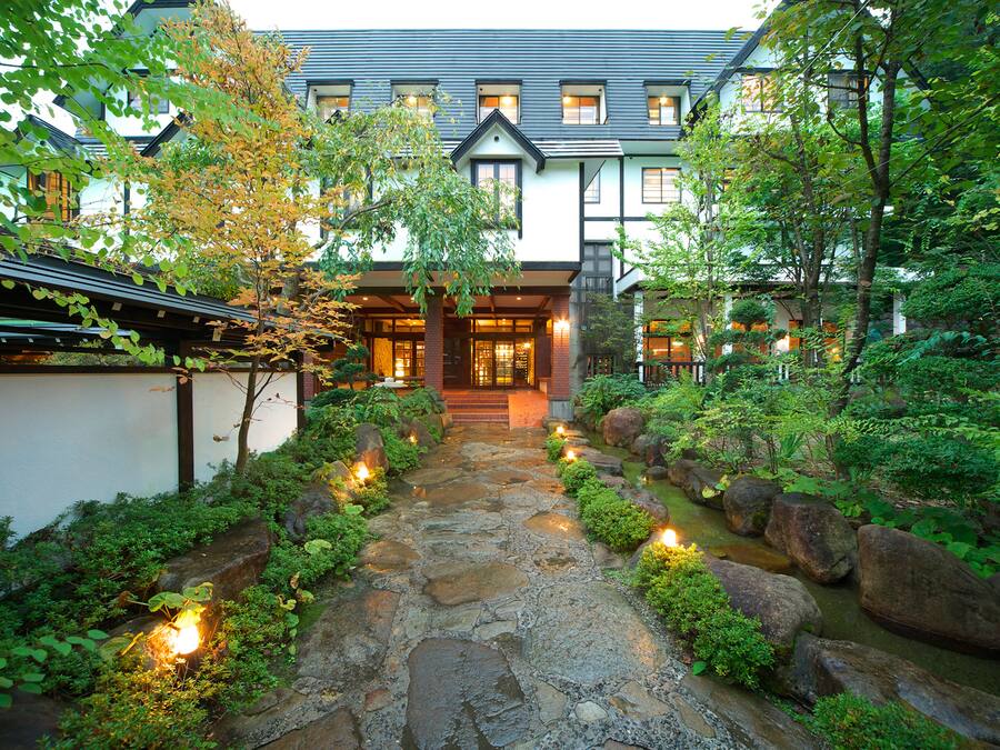 Fassade der Unterkunft