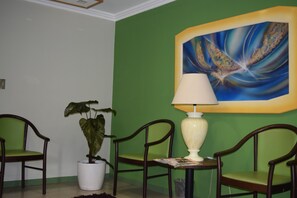 Sala de estar en el lobby
