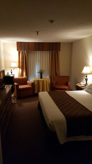 Executive Room | Premium bedding, soundproofing, iron/ironing board, free WiFi