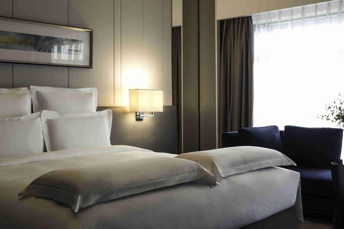 Minibar, in-room safe, desk, laptop workspace