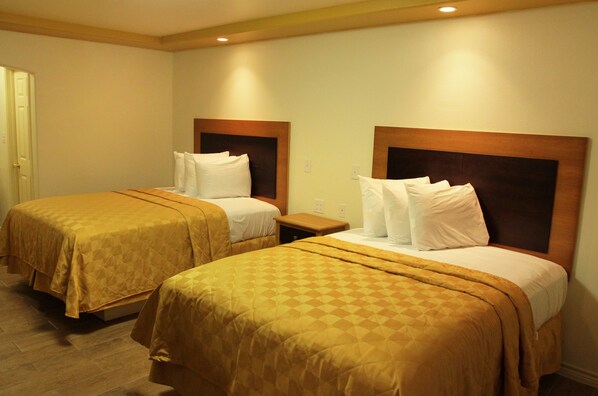 Desk, blackout curtains, iron/ironing board, free WiFi