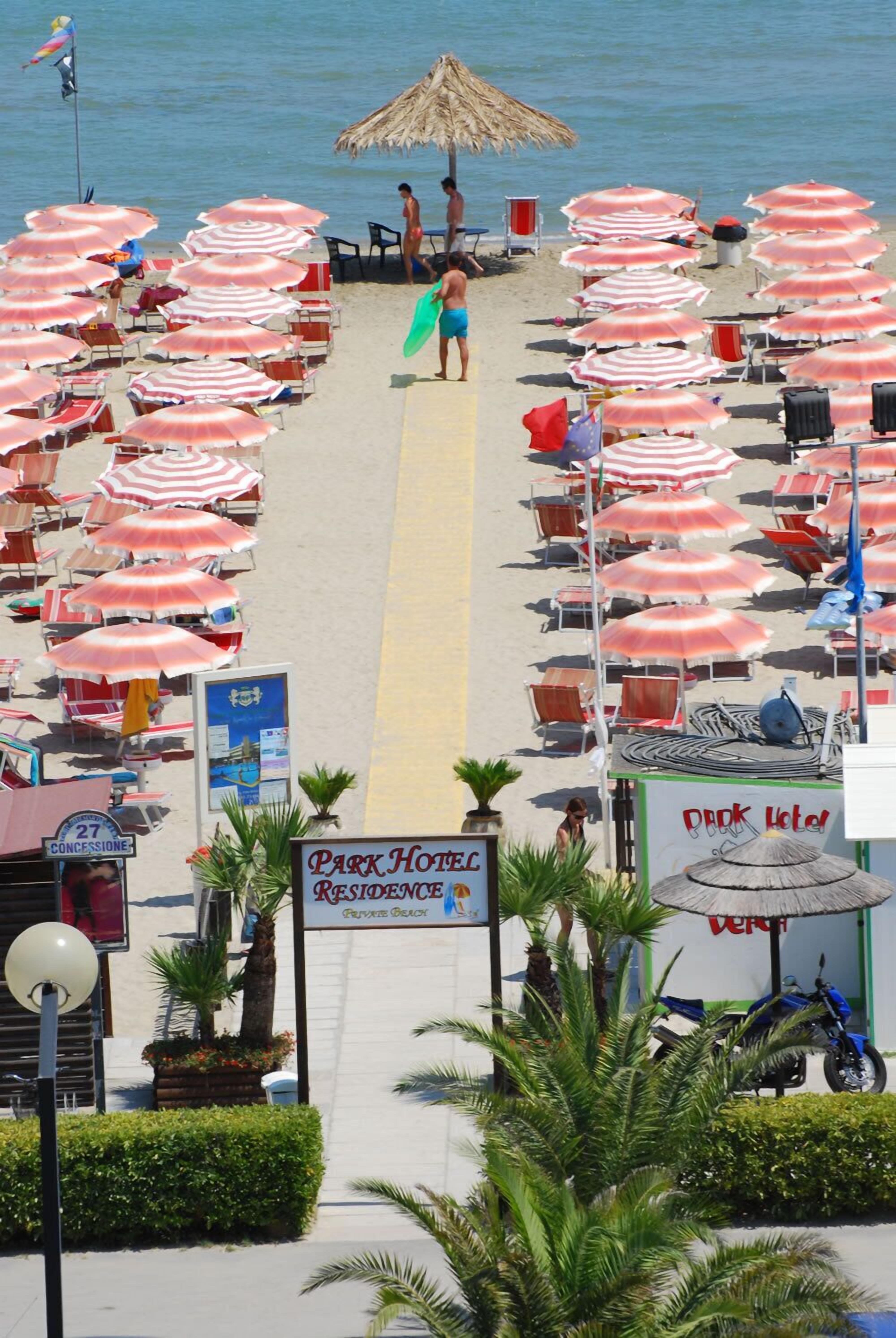 private beach nearby, white sand, sun-loungers, beach umbrellas
