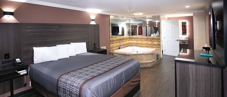 Pillowtop-Betten, Schreibtisch, Bügeleisen/Bügelbrett, kostenloses WLAN