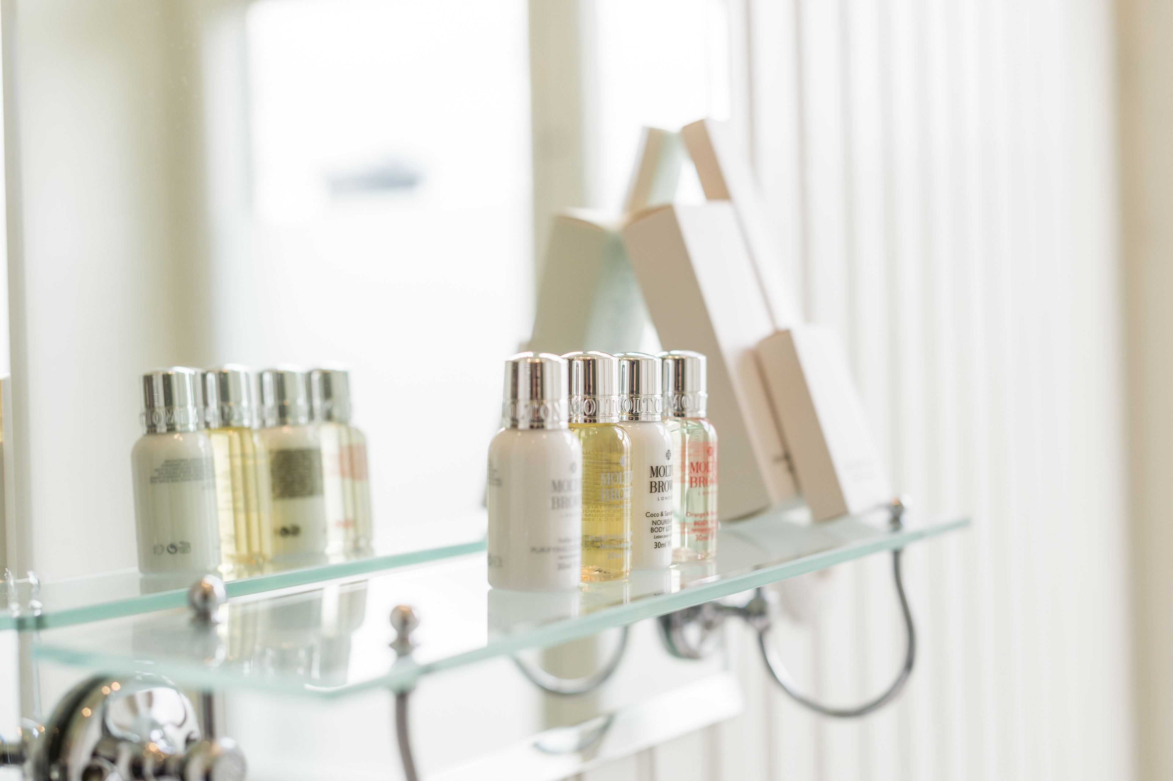 single room | bathroom | designer toiletries, hair dryer, bathrobes, slippers