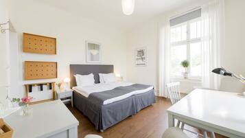 Ropa de cama hipoalergénica y minibar