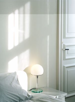 Hypo-allergenic bedding, minibar, in-room safe, individually decorated