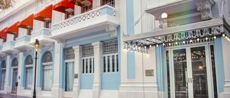 Façade de l’hébergement