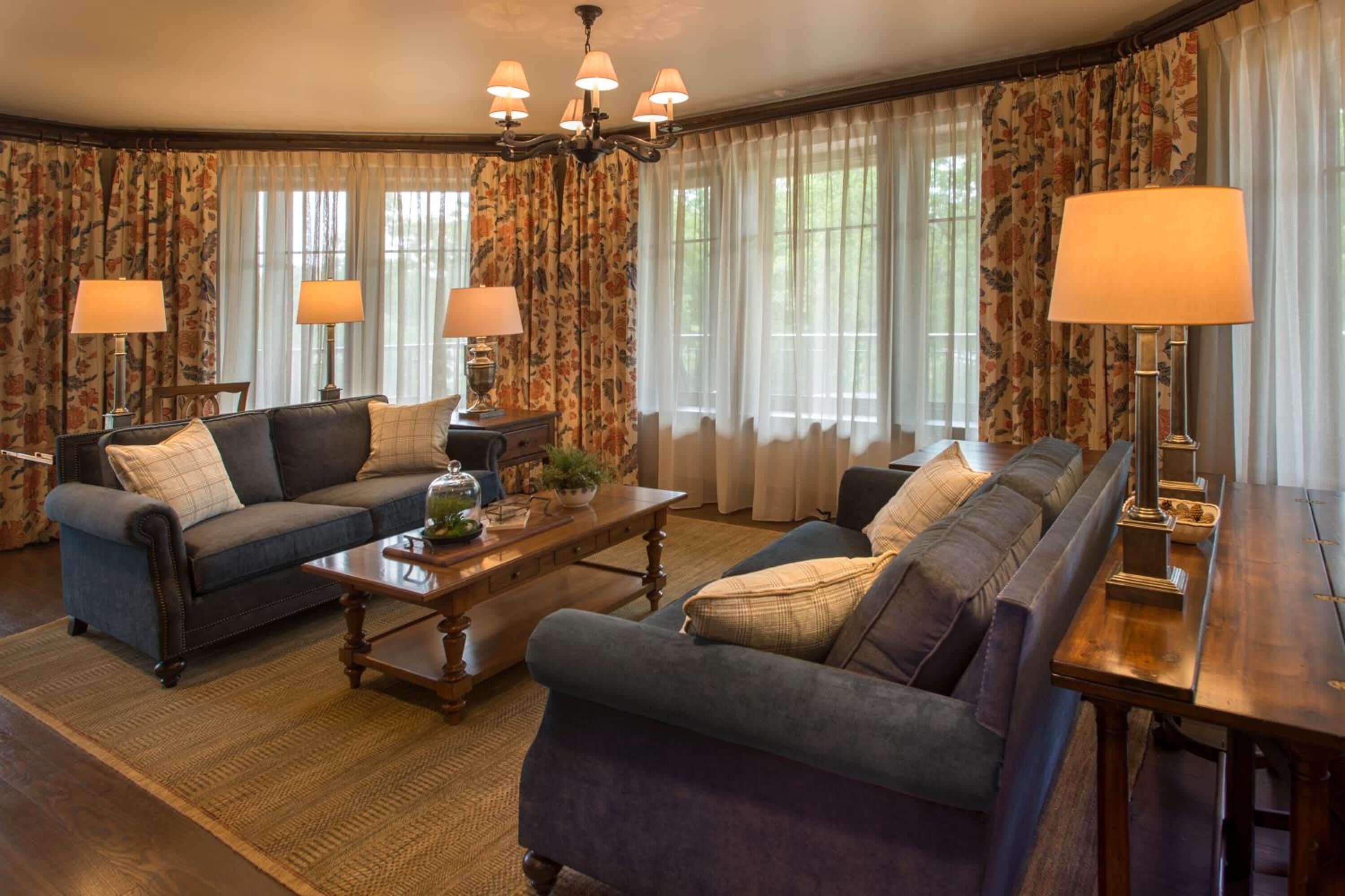 42-inch flat-screen tv with satellite channels, tv, ipod dock