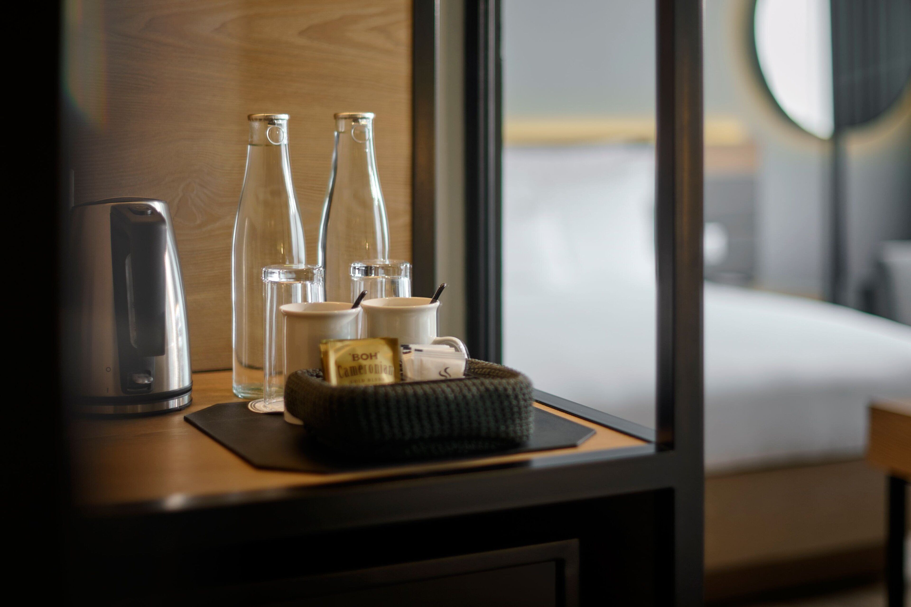 in-room safe, desk, blackout curtains, soundproofing