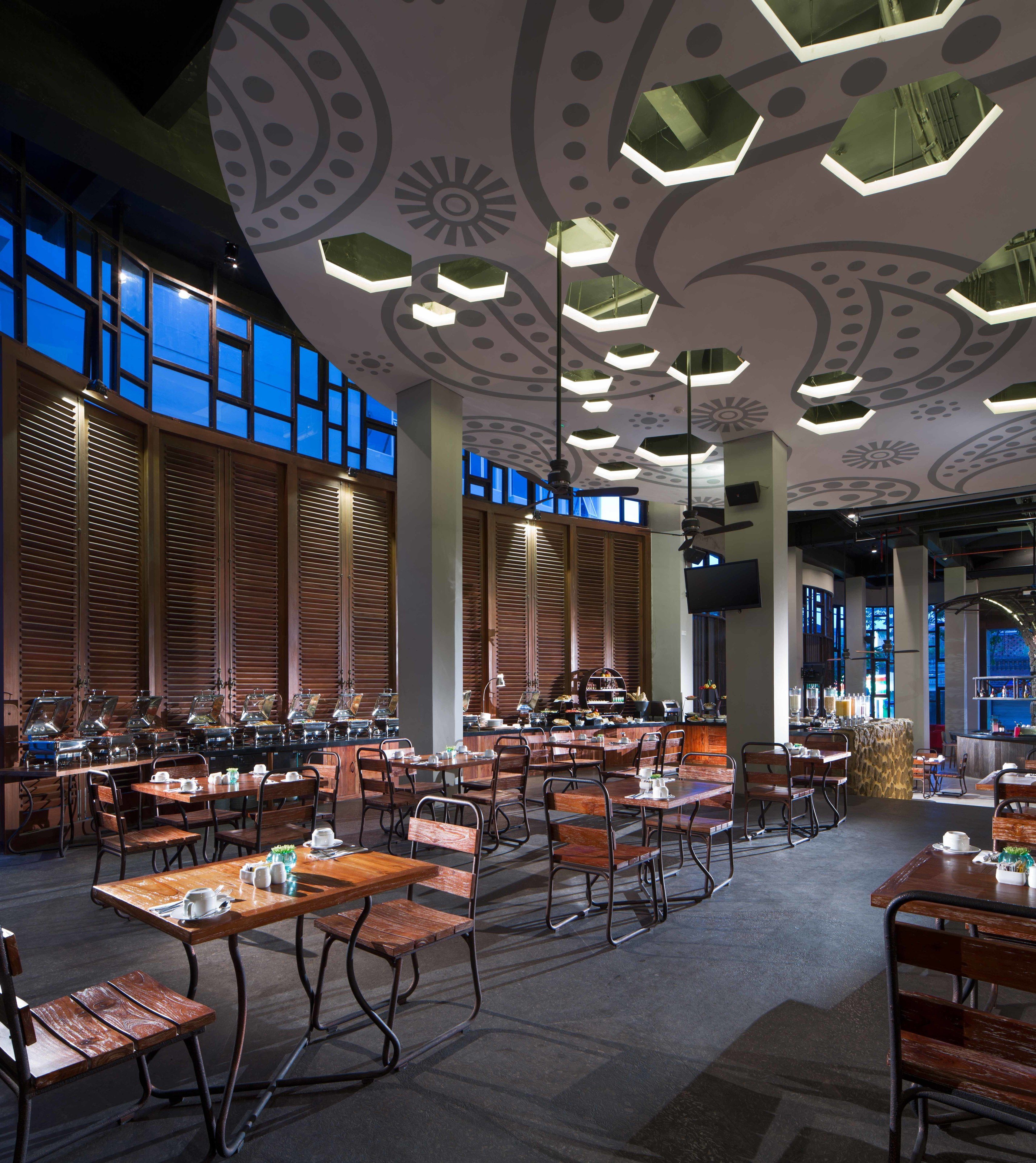 daily buffet breakfast (idr 125000 per person)