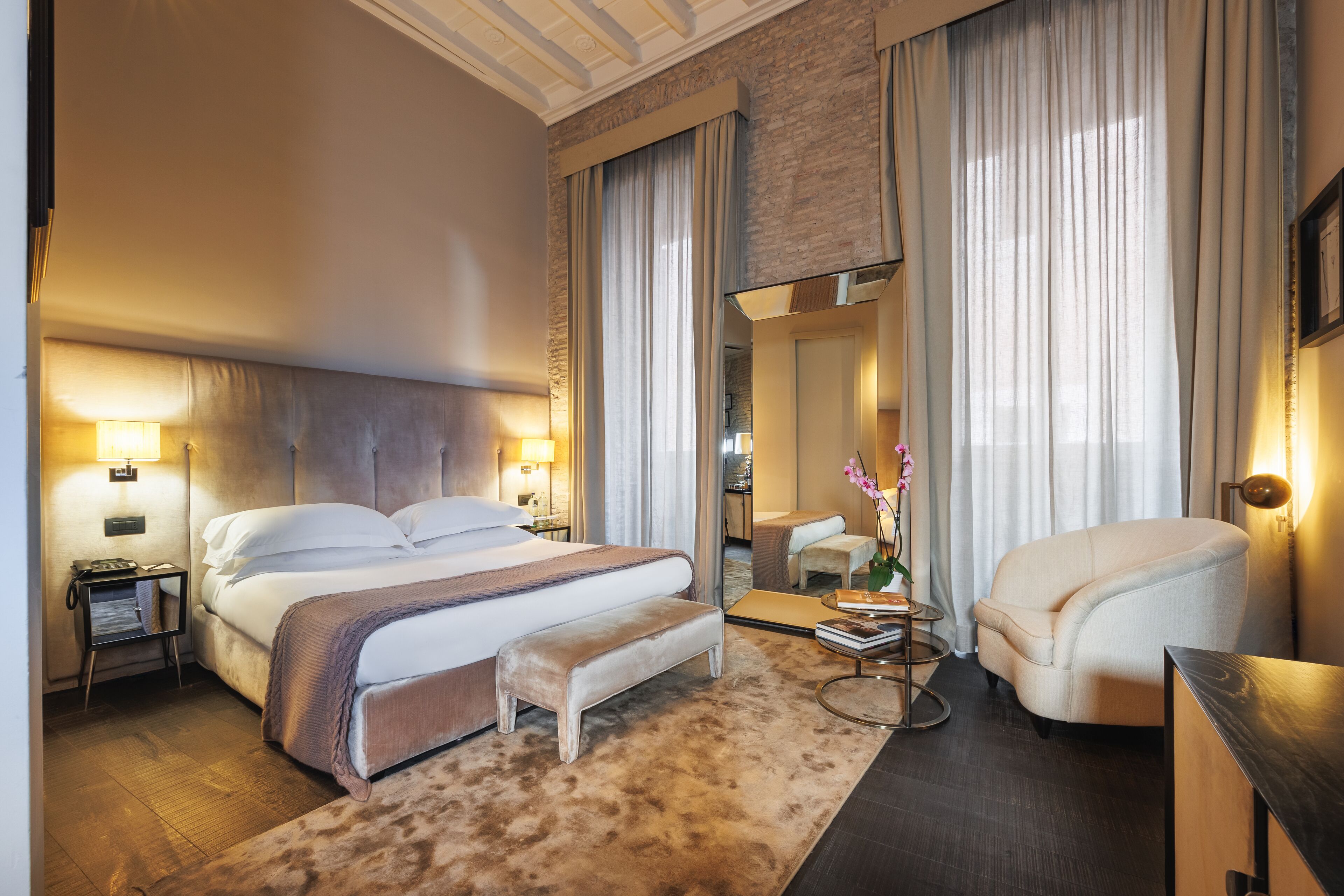 suite | 1 bedroom, frette italian sheets, premium bedding, down duvets