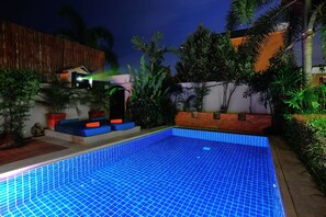 Traditional-Villa, 3 Schlafzimmer, Poolblick, am Strand (For 6 Guests ) | Ausblick vom Zimmer