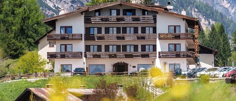 Fassade der Unterkunft