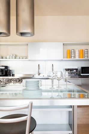 Luxury Cottage | Private kitchen | Coffee/tea maker, electric kettle - Relais Clivo Vaticano (Rome)