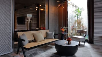 1 phòng ngủ, chăn bông, minibar với thức uống miễn phí