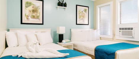 Habitación estándar, 2 camas dobles | Vistas desde la habitación