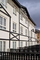 Fachada de la propiedad