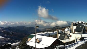 Blick von der Unterkunft