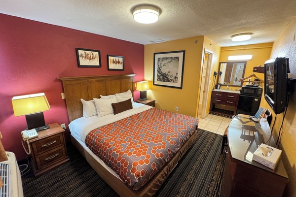 One King Standard - Non-Smoking | Desk, soundproofing, iron/ironing board, rollaway beds (surcharge)