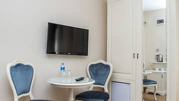 TV LCD dan lantai berpemanas