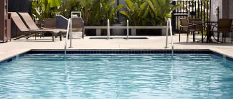 Seasonal outdoor pool