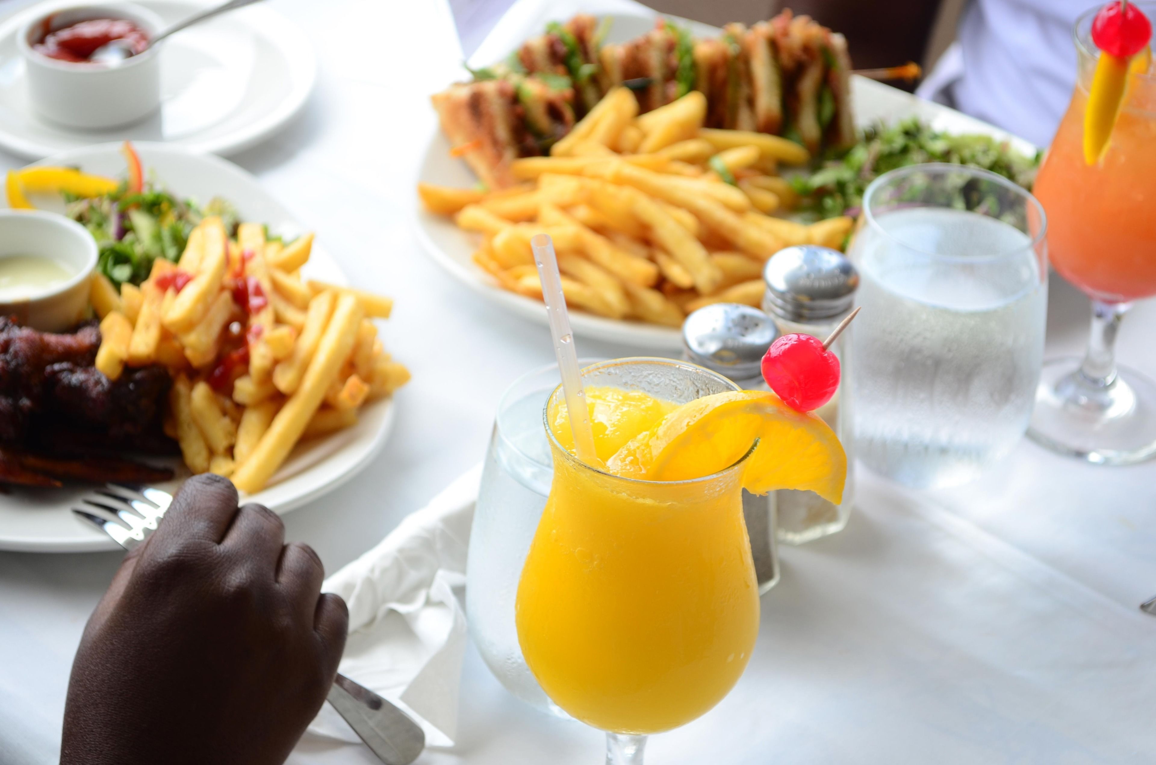 breakfast, lunch, dinner served; local cuisine, beach views