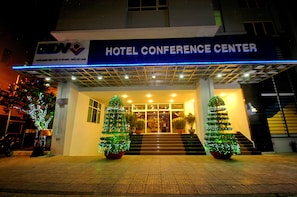 Front of property – evening/night