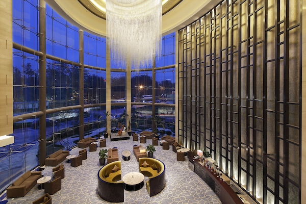 Sala de estar en el lobby