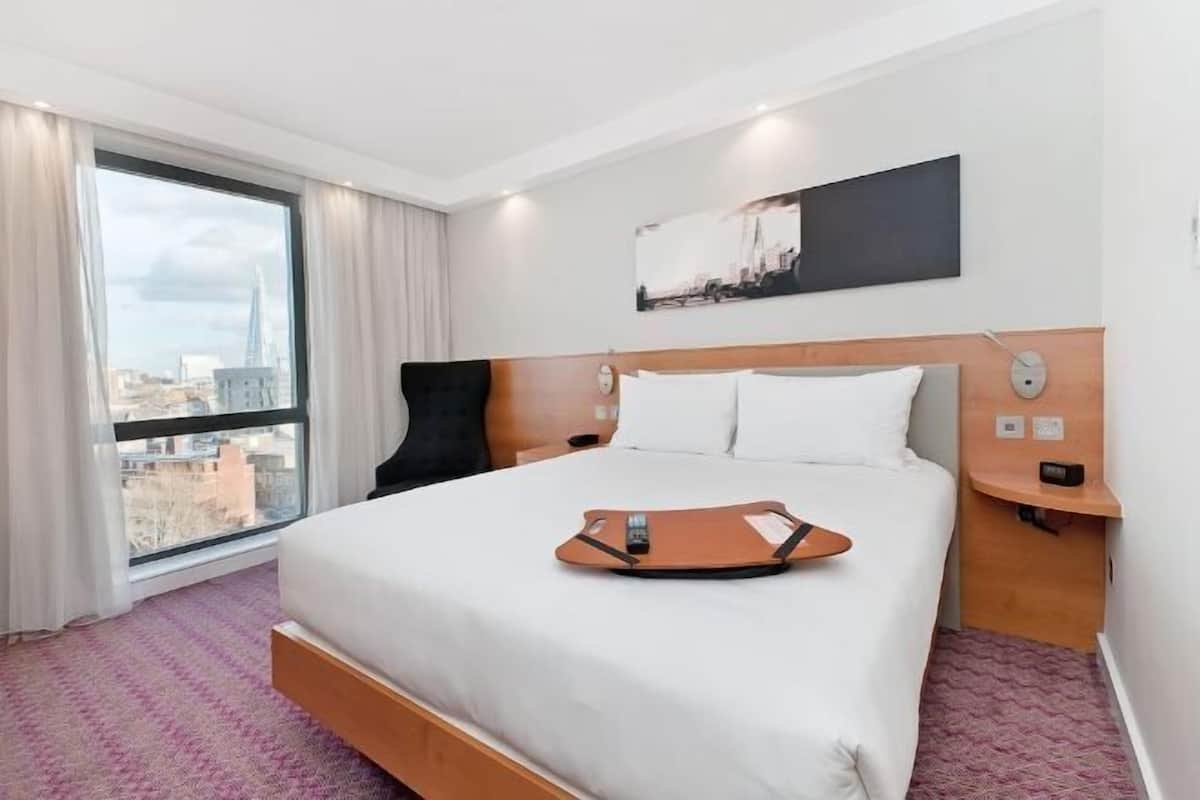 In-room safe, laptop workspace, blackout curtains, soundproofing
