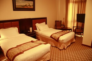 Comfort-Zweibettzimmer, 2 Schlafzimmer, Nichtraucher, Stadtblick | Ausblick vom Zimmer