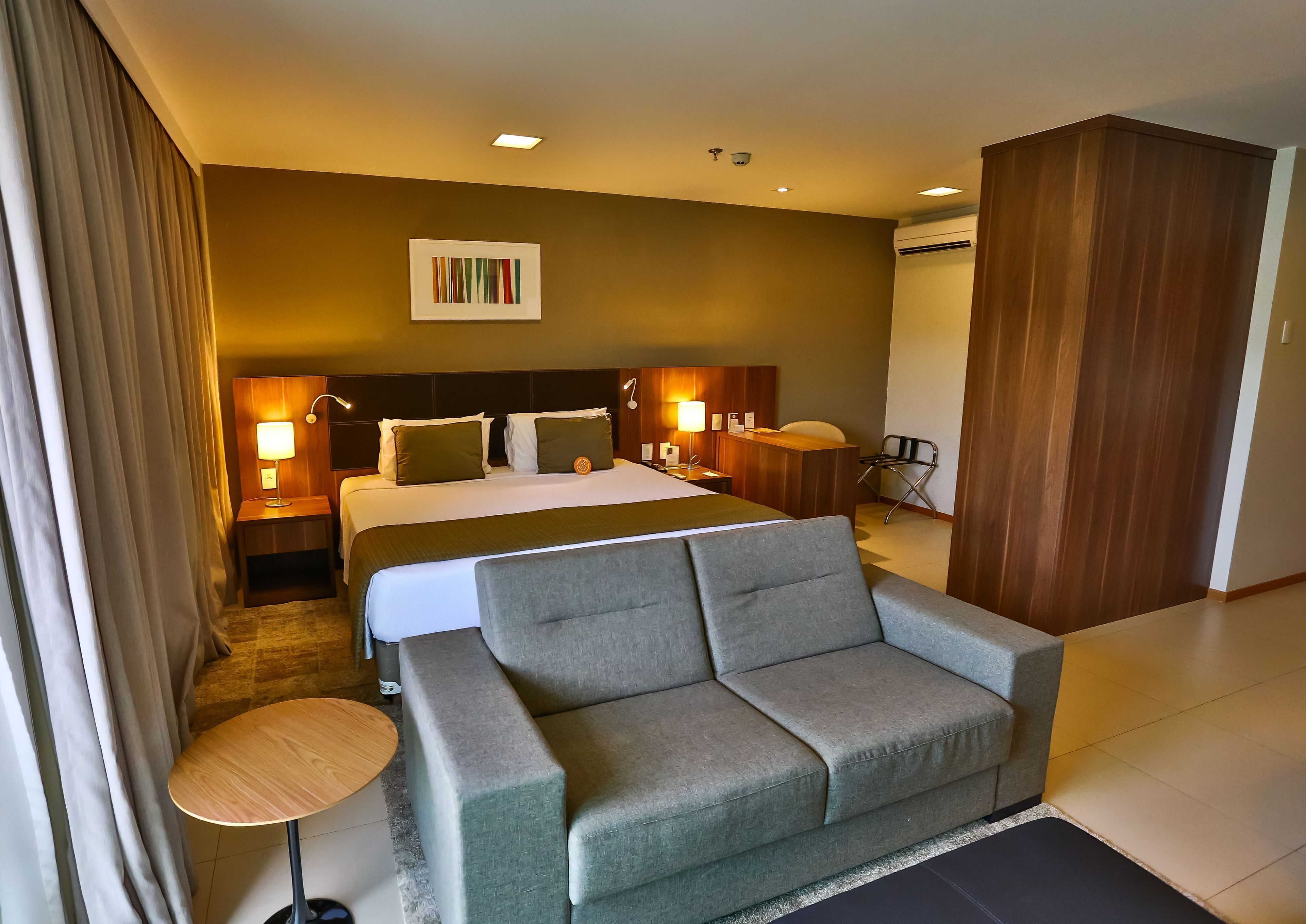Minibar, in-room safe, desk, laptop workspace